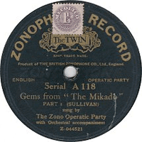 Zonophone A 118